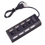 هاب ۴Port USB2.0 کلید دار