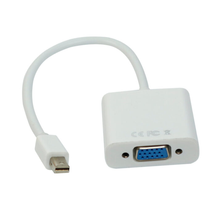 MINI DISPLAY PORT MALE TO VGA FEMALE ADAPTER