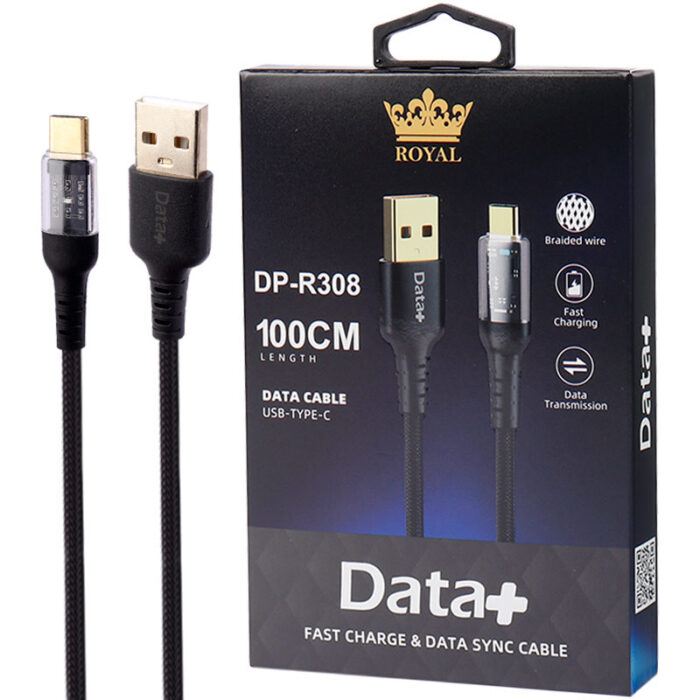 ROYAL DP-R308 2.4A 1M TYPE-C CABLE