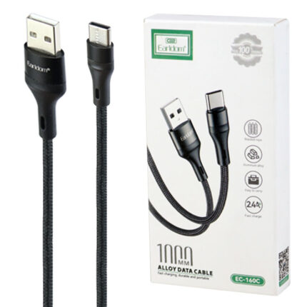 EARLDOM EC-160C 2.4A 1M MICROUSB DATA CABLE