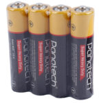 PANATECH SUPER HEAVY DUTY R03 1.5V AAA BATTERY 4 OF PACK