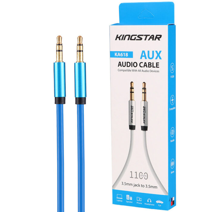 KINGSTAR KA618 1.1M AUX CABLE