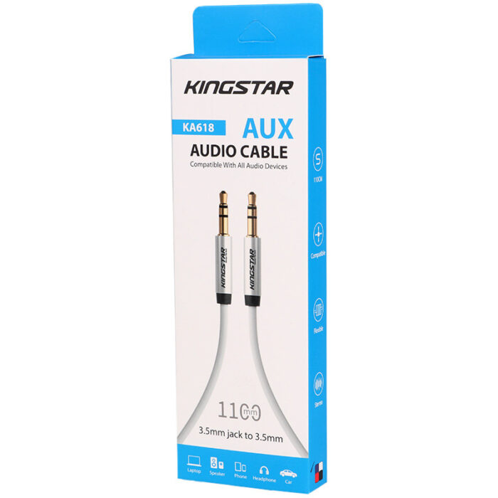 KINGSTAR KA618 1.1M AUX CABLE