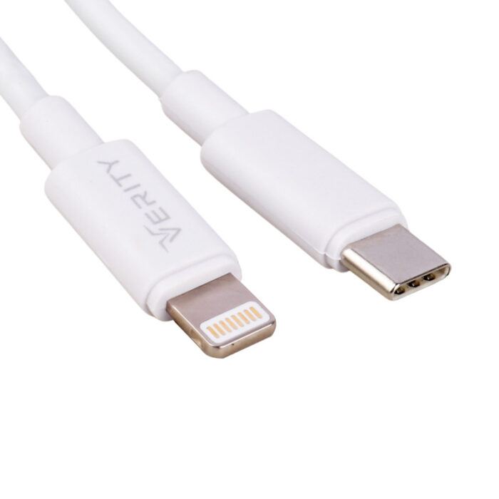 VERITY CB 3134 TYPE-C TO LIGHTNING 1M FAST CHARGING CABLE