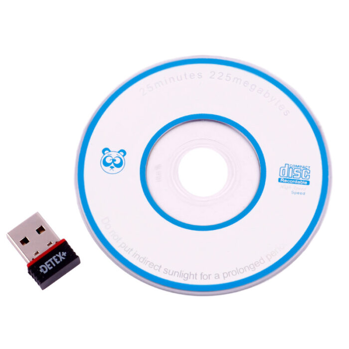 DETEX+ D-W200 150MBPS USB 2.0 WIRELESS ADAPTER