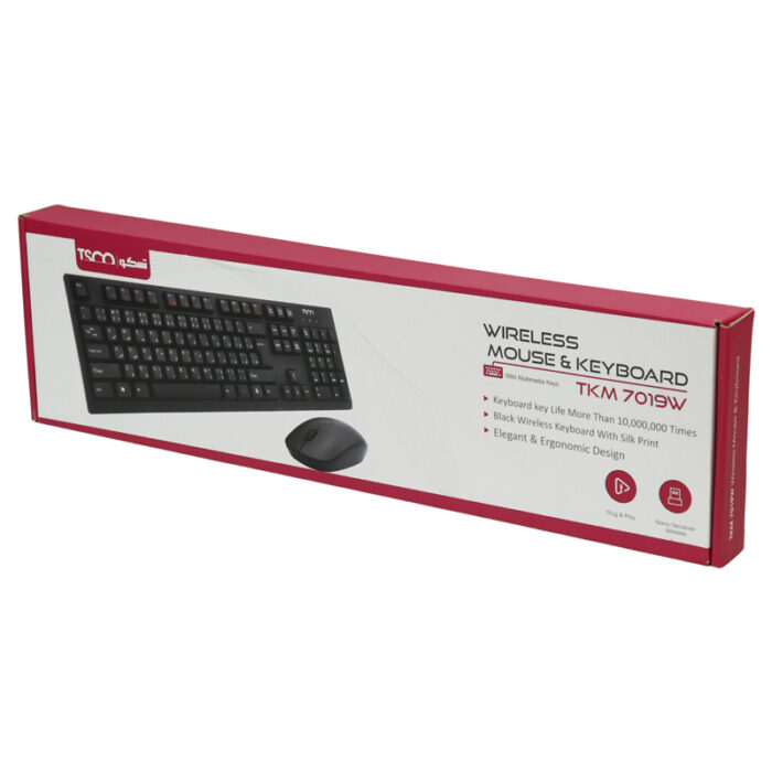 TSCO TKM 7019W WIRELESS MOUSE AND KEYBOARD