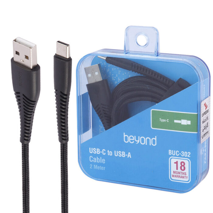 BEYOND BUC-302 2.1A 2M TYPE-C CABLE