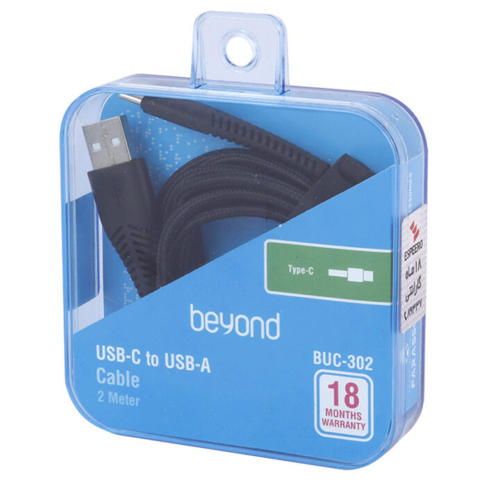 BEYOND BUC-302 2.1A 2M TYPE-C CABLE